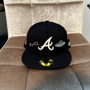 New Era Atlanta Braves Fitted Hat Limited Edition SOLD